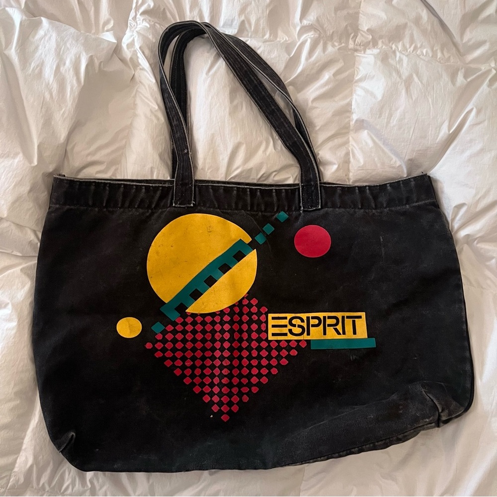 Vintage Esprit Memphis Tote Bag